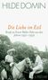 Hilde Domin: Die Liebe im Exil, Buch, Buch