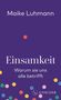 Maike Luhmann: Einsamkeit, Buch