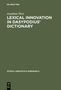 Jonathan West: Lexical Innovation in Dasypodius' Dictionary, Buch