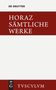 Horaz: Sämtliche Werke, Buch