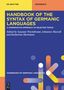 Handbook of the Syntax of Germanic Languages, Buch