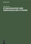 Otto Bremer: Ethnographie der germanischen Stämme, Buch