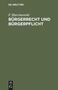 F. Marcinowski: Bürgerrecht und Bürgerpflicht, Buch
