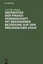 Carl Julius Bergius: Grundzüge der Finanzwissenschaft mit besonderer Beziehung auf den preußischen Staat, Buch