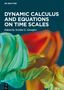 Dynamic Calculus and Equations on Time Scales, Buch