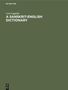 Carl Cappeller: A Sanskrit-English dictionary, Buch