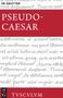 Ps. -Caesar: Bellum Alexandrinum / Bellum Africum / Bellum Hispaniense, Buch