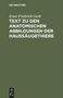 Ernst Friedrich Gurlt: Text zu den anatomischen Abbildungen der Haussäugethiere, Buch