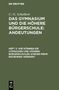 C. G. Scheibert: Wie können die Gymnasien und höhern Bürgerschulen wieder mehr erziehend werden?, Buch