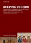 Keeping Record, Buch