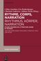 Titel: "RYTHME, CORPS, NARRATION" – Thema: Wechselwirkungen zwischen Literatur, Tanz und Musik. Gestaltung in Rot und Beige., Buch