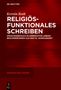 Kerstin Roth: Lebensbeschreibungen im Diskursuniversum Religion, Buch