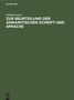 Wilhelm Schott: Zur Beurteilung der annamitischen Schrift und Sprache, Buch