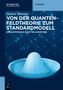 Buchtitel: "Von der Quantenfeldtheorie zum Standardmodell". Illustration: schematische blaue 3D-Struktur.