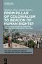 Titel: "From Pillar of Colonialism to Beacon of Human Rights?" Ein buntes Kreuz vor einer Stadtlandschaft im Hintergrund., Buch