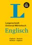 : Langenscheidt Universal-Wörterbuch Englisch, Buch