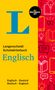 Langenscheidt Schulwörterbuch Englisch, 1 Buch und 1 Diverse