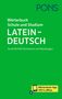 PONS Wörterbuch für Schule und Studium Latein, 1 Buch und 1 Diverse