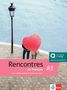 Rencontres en français A1 - Hybride Ausgabe allango, 1 Buch und 1 Diverse