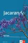 „Jacaranda“, Gaël Faye, Éditions Klett. Blühender Baum vor blauem Himmel, Klett-Logo unten rechts., Buch