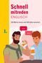 „Schnell mitreden Englisch. 100 Wörter lernen und 500 Sätze sprechen.“ Zwei Männer stoßen fröhlich mit Bierkrügen an., Buch