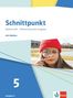 „Schnittpunkt Mathematik - Differenzierende Ausgabe mit Medien“. Ausgabe A. Eine Person mit Lupe, roter Mütze., 1 Buch und 1 Diverse