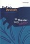Titel: "EinFach Deutsch Unterrichtsprojekt". "99 Theaterspiele: Übungen für die theaterpädagogische Praxis". Abstrakte blaue Muster., Buch