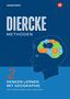 "Diercke Methoden. Band 2: Denken Lernen mit Geographie." Silhouette eines Kopfes mit Puzzle-Motiven im Gehirnbereich., Buch