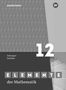 Elemente der Mathematik SII. Lösungen Grundkurs / Leistungskurs 12. Für Sachsen, Buch, Buch