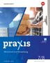 „praxis Wirtschaft und Verwaltung“, „RHEINLAND-PFALZ“, „7/8 Realschule Plus“, Bild mit Containern und Paketen., Buch
