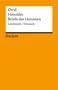 Ovid, Heroides: Briefe der Heroinen, Lateinisch/Deutsch, Reclam. Gelber Hintergrund, schwarzer Text.