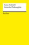 Anna Schriefl: Stoische Philosophie. Eine Einführung, Buch, Buch