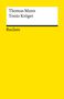 Thomas Mann: Tonio Kröger, Buch