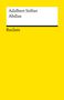 Adalbert Stifter: Abdias. Erzählung, Buch