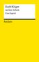 Ruth Klüger: weiter leben. Eine Jugend. Reclam. Gelbes Cover mit weißem Feld oben rechts., Buch