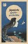 "Japanische Geistergeschichten" steht vor einem Mond. Illustration: Frau mit langem Haar, Rauch entweicht aus ihrem Mund., Buch