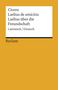Cicero: Laelius de amicitia / Laelius über die Freundschaft, Buch
