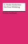 Gerhard Henke-Bockschatz: Der Erste Weltkrieg, Buch, Buch