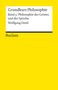 Oben steht "Grundkurs Philosophie" und "Reclam" unten. Gelber Hintergrund mit einem weißen Feld oben., Buch