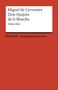 Miguel de Cervantes Saavedra: El ingenioso hidalgo Don Quijote de la Mancha, Buch