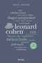 Titel: "oliver kobold", Wörter: "poet", "chelsea hotel", "singer-songwriter", "hallelujah", "leonard cohen", mit Illustration eines Huts., Buch