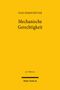 Titel: "Mechanische Gerechtigkeit", Autor: Yoan Hermstrüwer, Verlag: Mohr Siebeck, gelbes Cover im minimalistischen Stil., Buch
