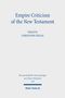 "Empire Criticism of the New Testament" ist oben zentriert. Herausgegeben von Christoph Heilig, Verlag Mohr Siebeck unten., Buch