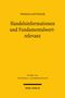 Thomas Gauweiler: Handelsinformationen und Fundamentalwertrelevanz, Buch