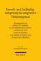 Text auf gelbem Hintergrund: "Umwelt- und Nachhaltigkeitsprinzip im integrierten Verfassungsstaat", Herausgeber und Verlag genannt., Buch