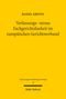 "Verfassungs- versus Fachgerichtsbarkeit im europäischen Gerichtsverbund" von Daniel Krotov. Gelber Hintergrund, schwarzer Text., Buch