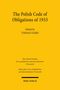 "The Polish Code of Obligations of 1933", herausgegeben von Tomasz Giaro, Max-Planck-Institut, Mohr Siebeck. Gelber Hintergrund., Buch