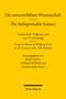 Gelber Hintergrund mit schwarzem Text: "Die unverzichtbare Wissenschaft", Festschrift für Wolfgang Ernst, Mohr Siebeck., Buch