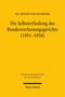 „Die Selbsterfindung des Bundesverfassungsgerichts (1951–1958)“ von Jan-Henrik Herchenröder, gelber Hintergrund.