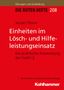 Jochen Thorns: Einheiten im Lösch- und Hilfeleistungseinsatz, Buch